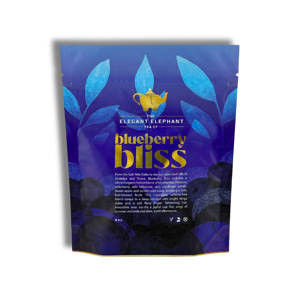 organic blueberry bliss herbal tea