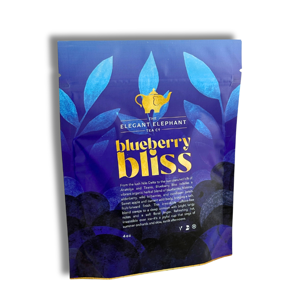 organic blueberry bliss herbal tea