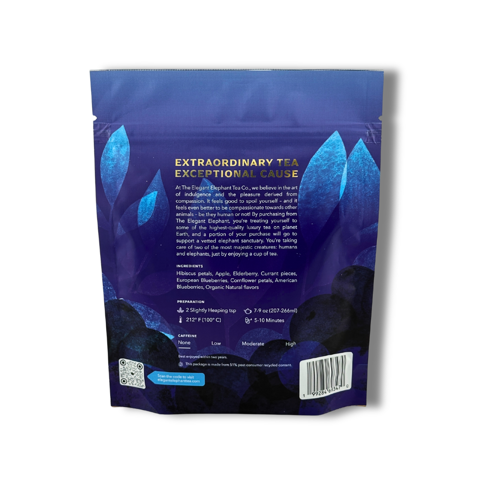 organic blueberry bliss herbal tea
