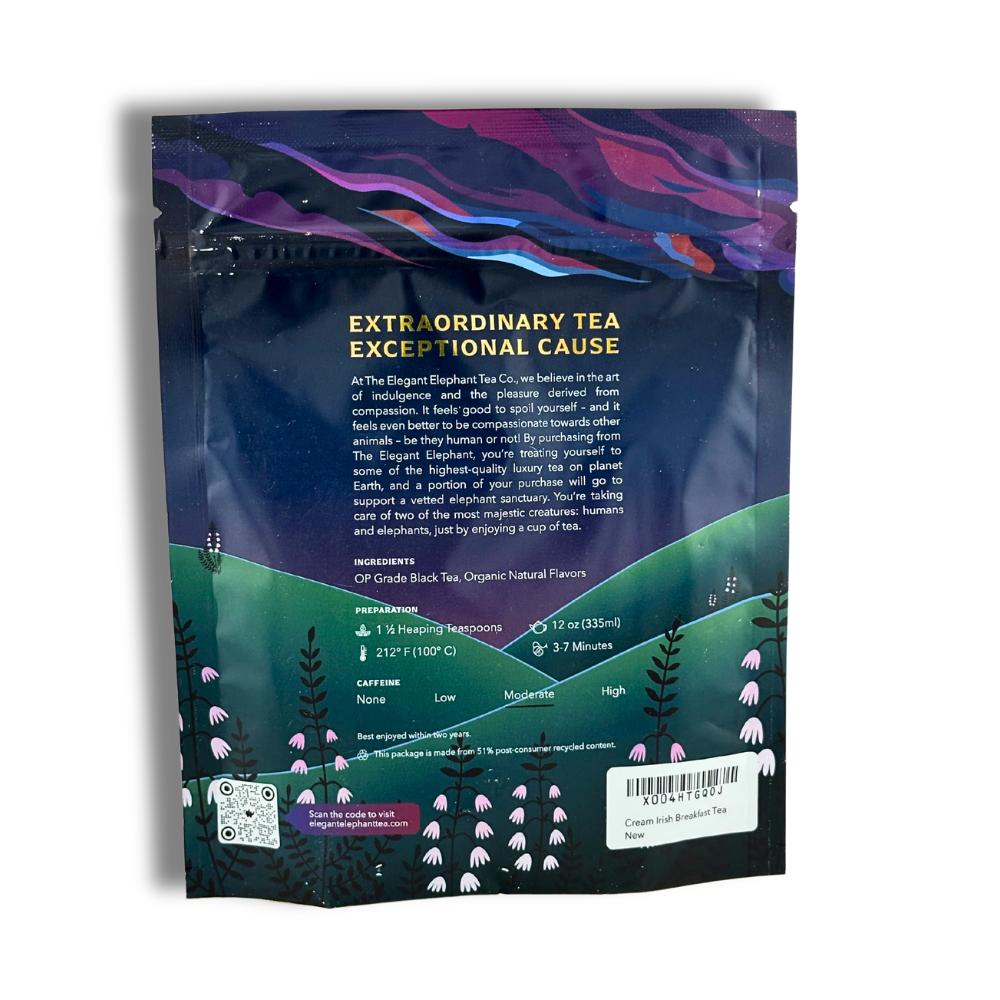 cream irish breakfast loose leaf black tea