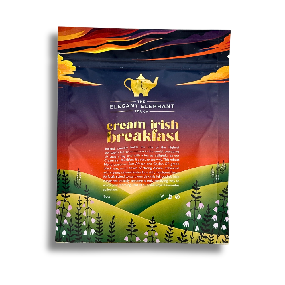 cream irish breakfast loose leaf black tea