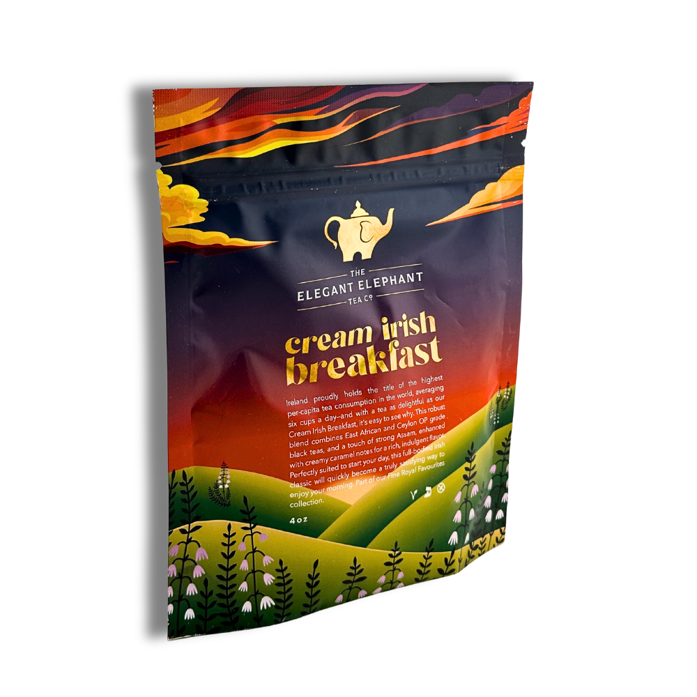cream irish breakfast loose leaf black tea