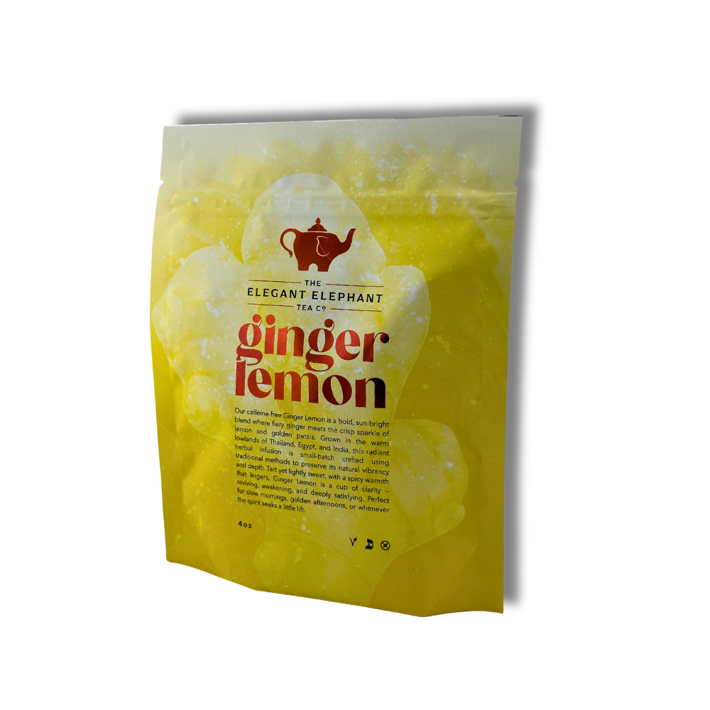 ginger lemon caffeine-free herbal tea