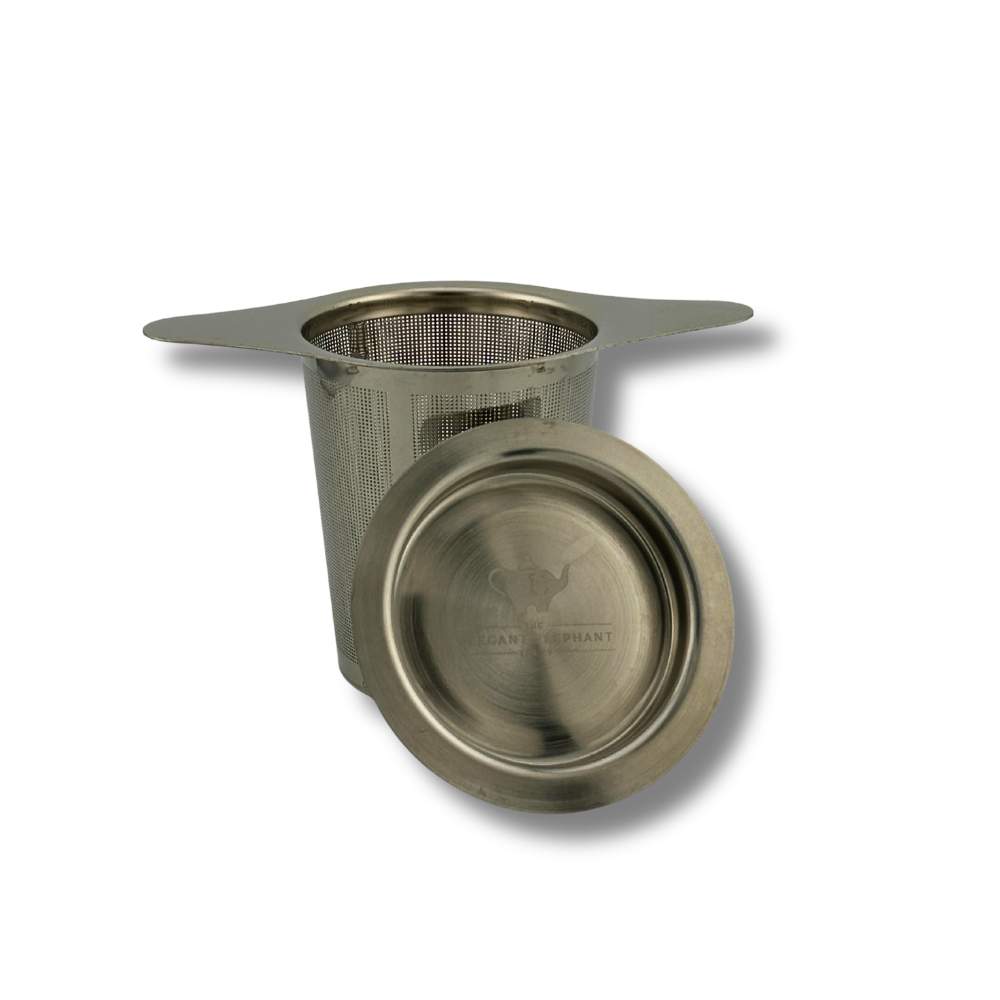 luxury tea infuser with lid