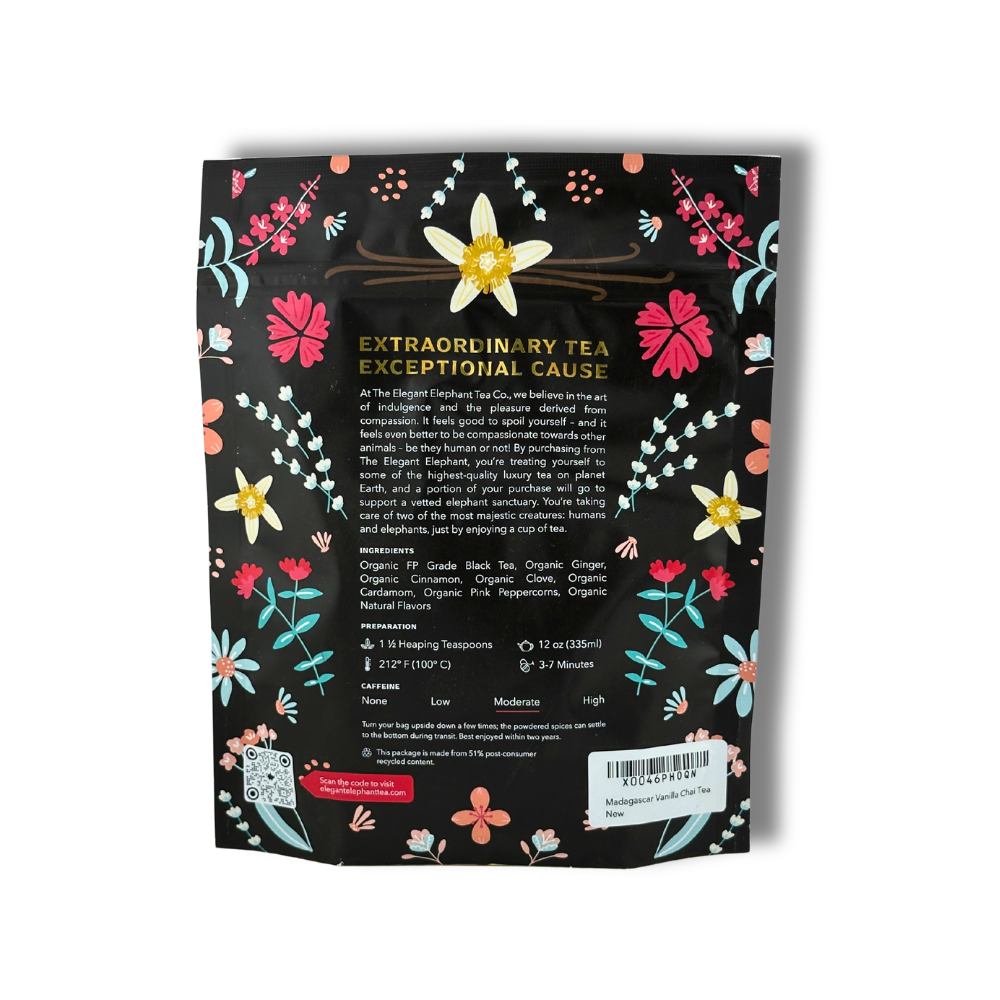 organic madagascar vanilla chai