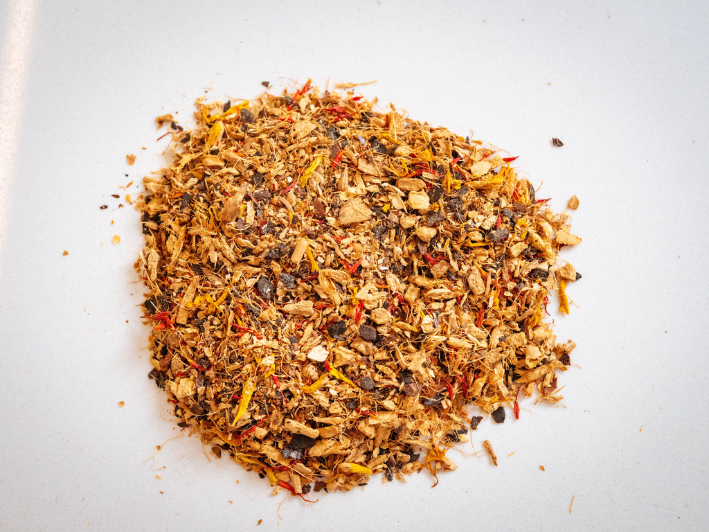 ginger lemon caffeine-free herbal tea